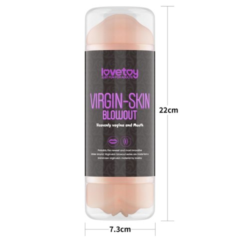 Virgin-Skin Blowout Stroker
Vagina and Mouth Virgin-Skin Blowout Stroker
Vagina and Mouth