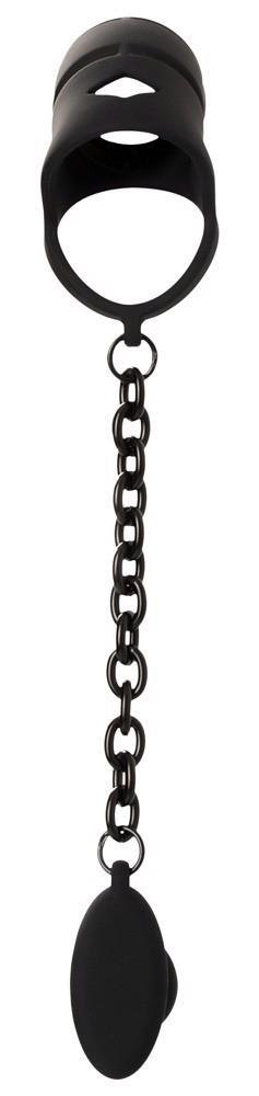 Black Velvets Cock cage with a Black Velvets Cock cage with a