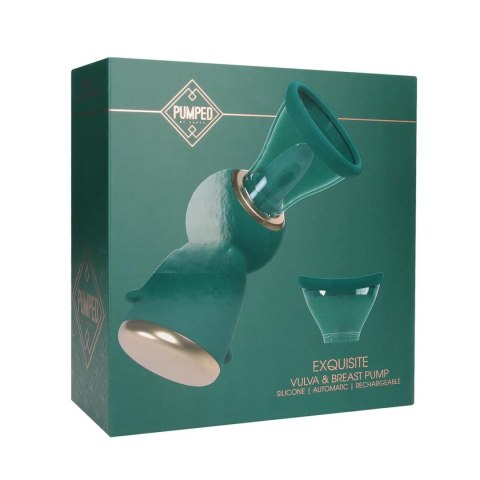 Exquisite - Rechargeable Vulva and Breast Pump - Forest Green Exquisite - Rechargeable Vulva and Breast Pump - Forest Green