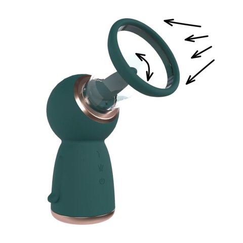 Exquisite - Rechargeable Vulva and Breast Pump - Forest Green Exquisite - Rechargeable Vulva and Breast Pump - Forest Green