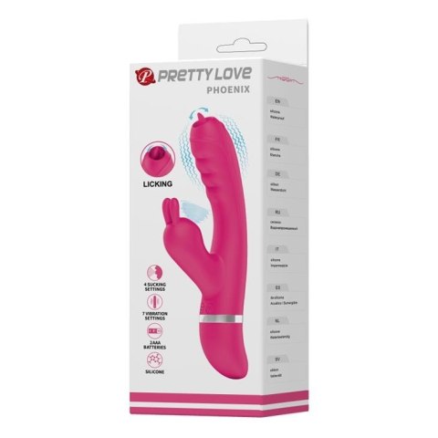 PRETTY LOVE -PHOENIX, 7 vibration functions 4 stimulation functions PRETTY LOVE -PHOENIX, 7 vibration functions 4 stimulation functions