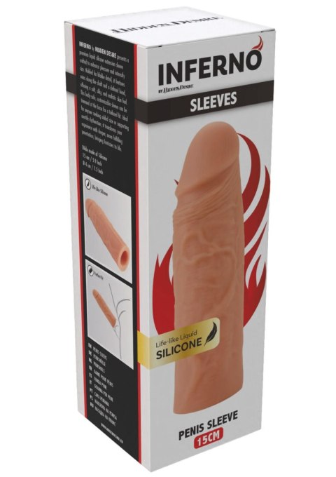Penis Sleeve Liquid Silicone 15 cm Penis Sleeve Liquid Silicone 15 cm