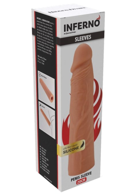 Penis Sleeve Liquid Silicone 20 cm Penis Sleeve Liquid Silicone 20 cm