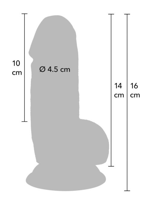 Realistic Dildo PVC 14 cm Realistic Dildo PVC 14 cm