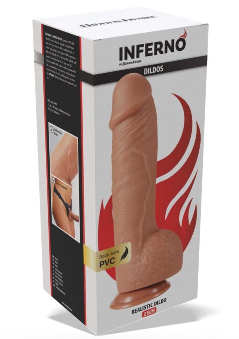 Realistic Dildo PVC 25 cm Realistic Dildo PVC 25 cm