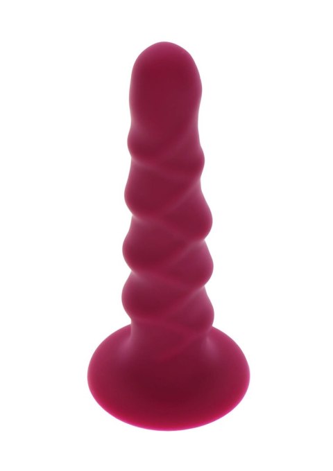 Ribbed Dong 6 Inch Red Ribbed Dong 6 Inch Red