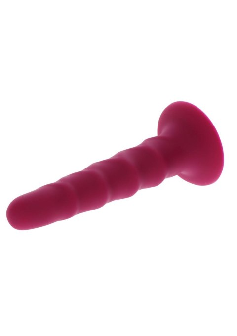 Ribbed Dong 6 Inch Red Ribbed Dong 6 Inch Red