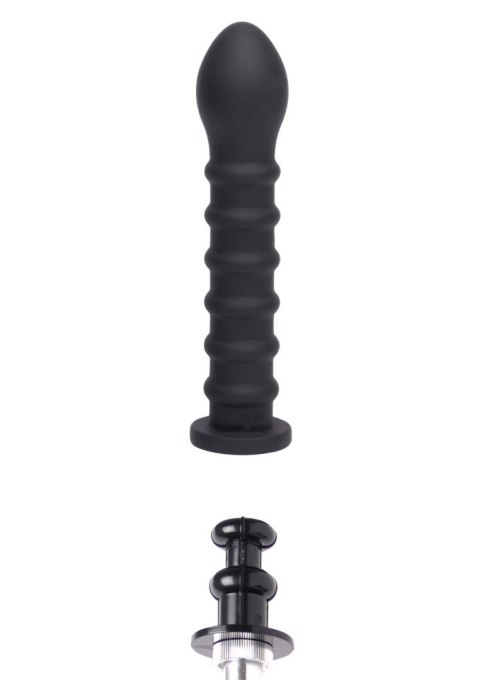 Ribbed Dong Easy-Lock 19 cm Black Ribbed Dong Easy-Lock 19 cm Black