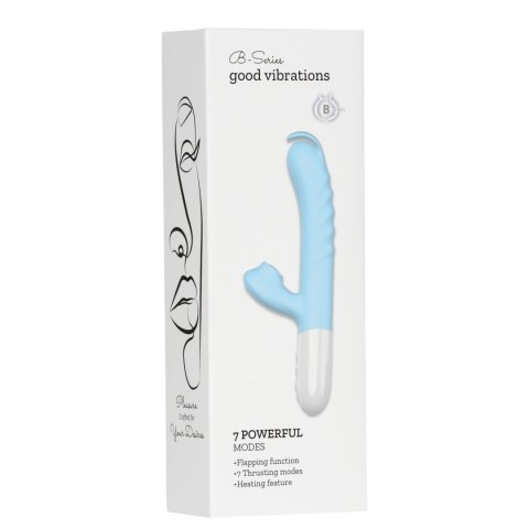 Silicone Vibrator 7 Powerful Modes -
Flapping and 7 Thrusting
Heating Silicone Vibrator 7 Powerful Modes -
Flapping and 7 Thrusting
Heating