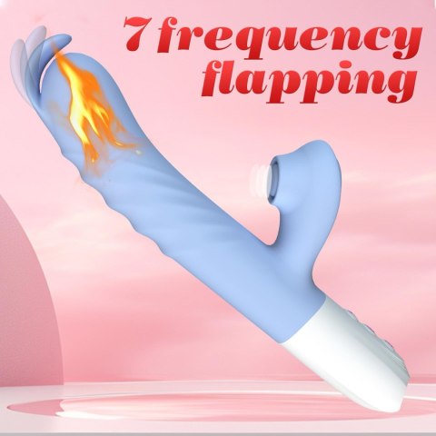 Silicone Vibrator 7 Powerful Modes -
Flapping and 7 Thrusting
Heating Silicone Vibrator 7 Powerful Modes -
Flapping and 7 Thrusting
Heating