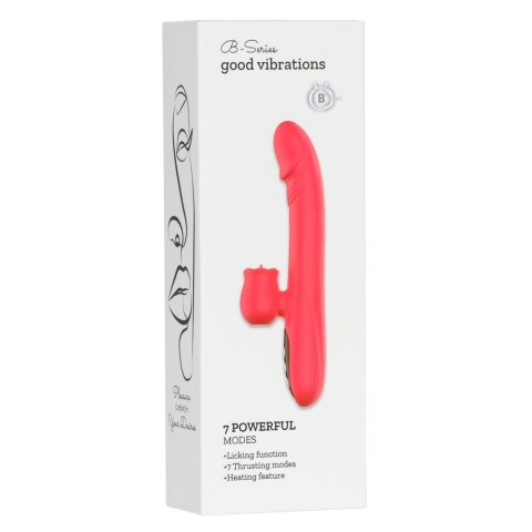 Silicone Vibrator 7 Powerful Modes -
Licking, 7 Thrusting
Heating, Red Silicone Vibrator 7 Powerful Modes -
Licking, 7 Thrusting
Heating, Red