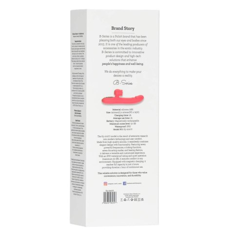 Silicone Vibrator 7 Powerful Modes -
Licking, 7 Thrusting
Heating, Red Silicone Vibrator 7 Powerful Modes -
Licking, 7 Thrusting
Heating, Red