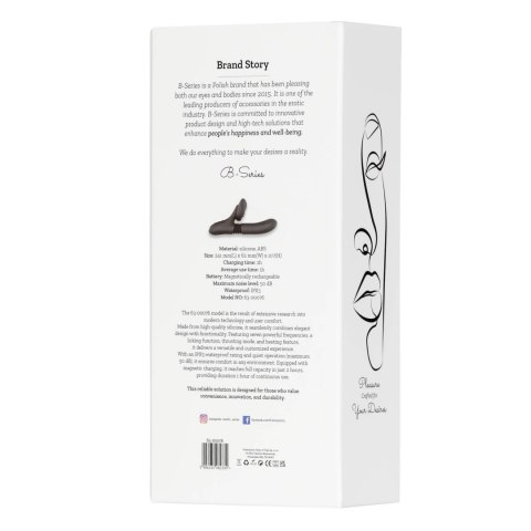 Silicone Vibrator 7 Powerful Modes - Licking,
Thrusting and Heating, Black Silicone Vibrator 7 Powerful Modes - Licking,
Thrusting and Heating, Black