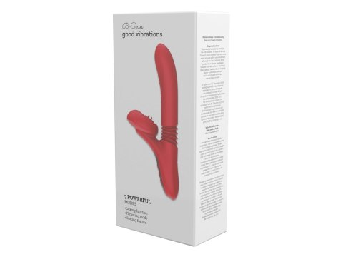 Silicone Vibrator 7 Powerful Modes - Licking,
Thrusting and Heating Silicone Vibrator 7 Powerful Modes - Licking,
Thrusting and Heating