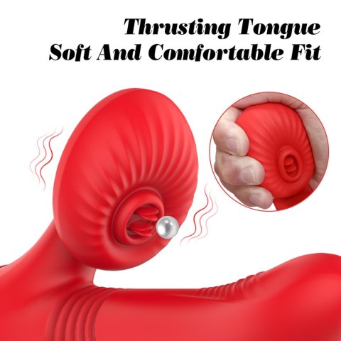 Silicone Vibrator 7 Powerful Modes - Licking,
Thrusting and Heating Silicone Vibrator 7 Powerful Modes - Licking,
Thrusting and Heating