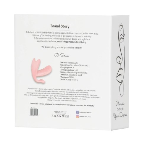 Silicone Vibrator 7 vibration modes - Heating + APP Silicone Vibrator 7 vibration modes - Heating + APP