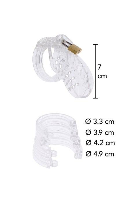 Chastity Cock Cage Acrylic Transparent Chastity Cock Cage Acrylic Transparent