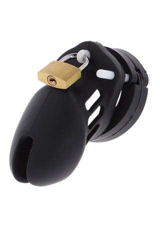 Chastity Cock Cage Silicone S Black