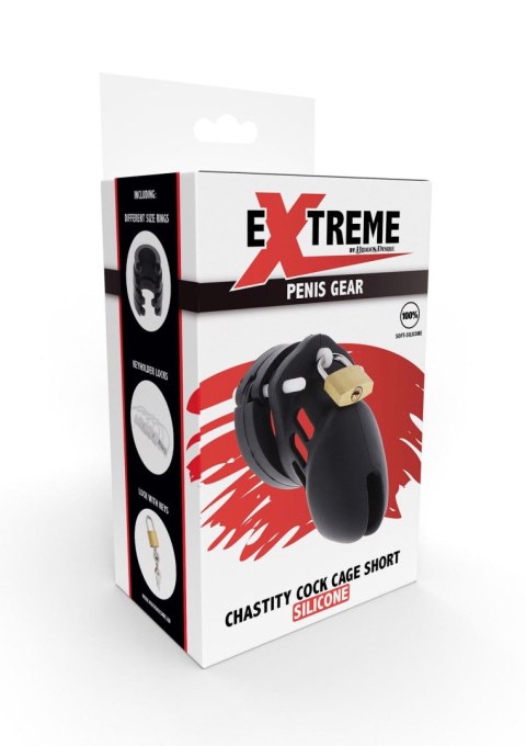 Chastity Cock Cage Silicone S Black Chastity Cock Cage Silicone S Black