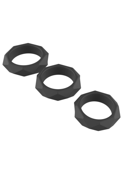Heavy C-Ring Set Black Heavy C-Ring Set Black