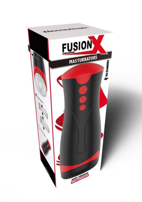 Masturbator Vibrating&Squeeze Black Masturbator Vibrating&Squeeze Black
