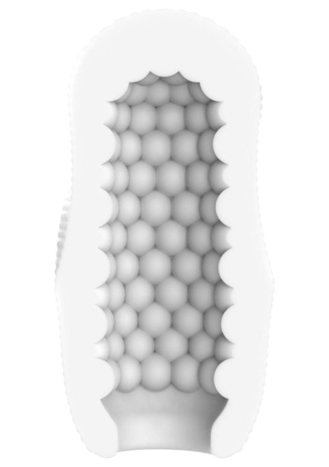 Medium Masturbator Swirl White Medium Masturbator Swirl White