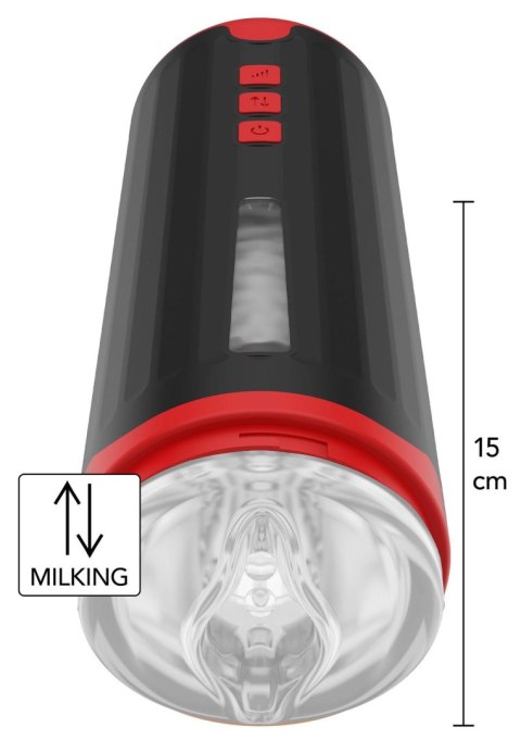 Milking Master Masturbator Black Milking Master Masturbator Black