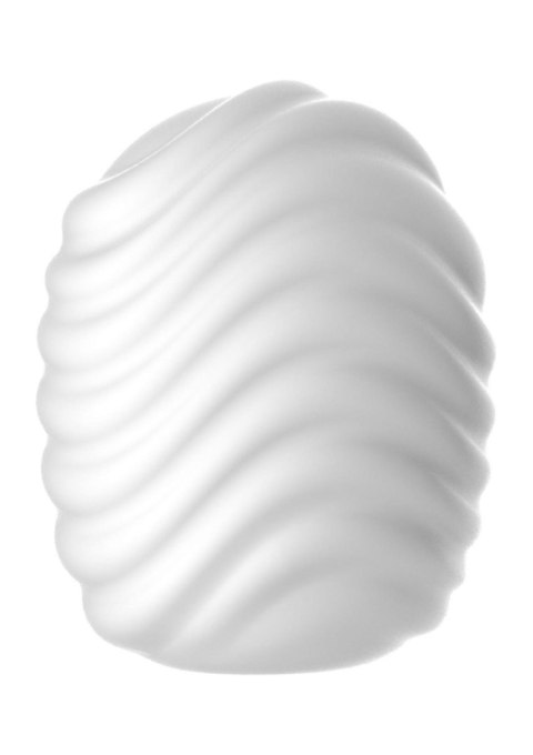 Mini Masturbator Wave White Mini Masturbator Wave White