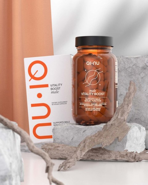 Qi-Nu Vitality Boost Male suplement diety dla Mężczyzn - 60 capsules Qi-Nu Vitality Boost Male suplement diety dla Mężczyzn - 60 capsules