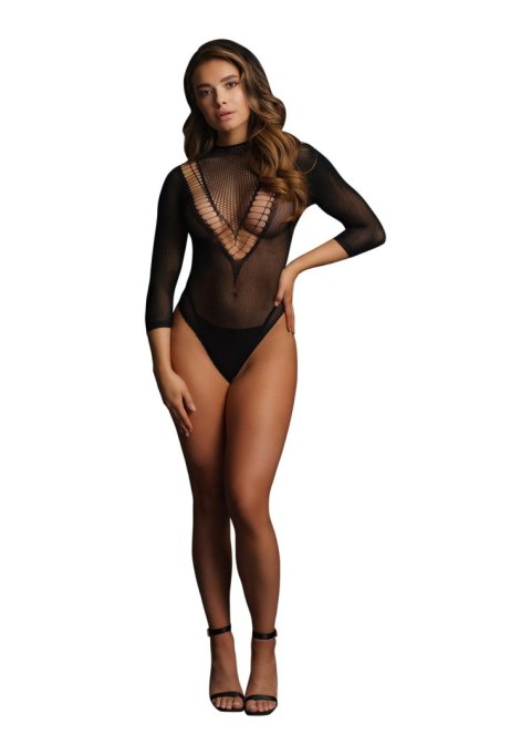 Short Sleeve Teddy - One Size - Black Short Sleeve Teddy - One Size - Black