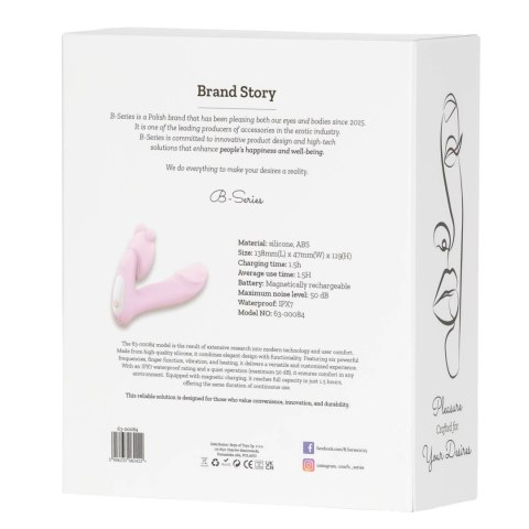 Silicone vibrator 3 speeds, 6 frequencies
Finger function, Heating + APP control Silicone vibrator 3 speeds, 6 frequencies
Finger function, Heating + APP control