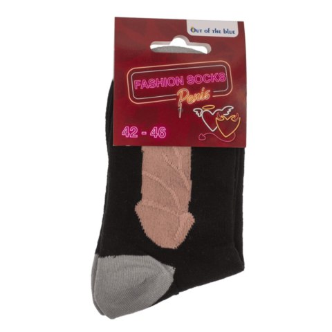 Skarpetki Penis Czarne - Sprzęt Tak Długi, Że Kończy Się w Skarpecie Skarpetki Penis Czarne - Sprzęt Tak Długi, Że Kończy Się w Skarpecie