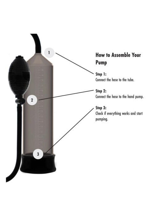 Starter Penis Pump Black Starter Penis Pump Black