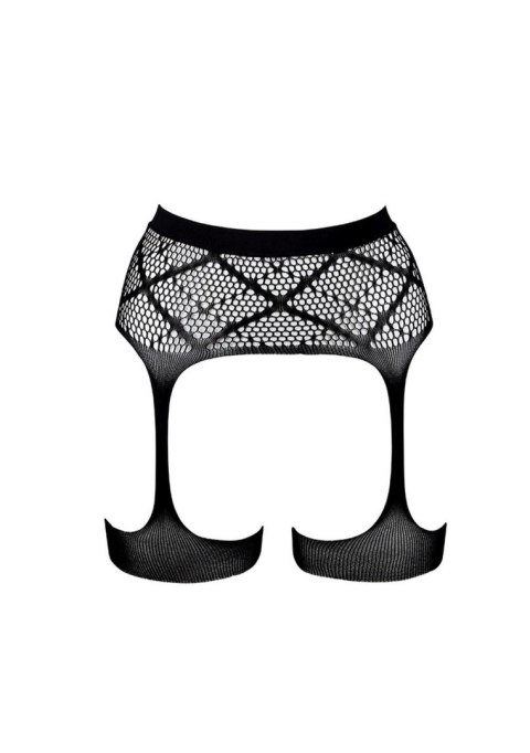 Striped, Fishnet Garterbelt - One Size Striped, Fishnet Garterbelt - One Size