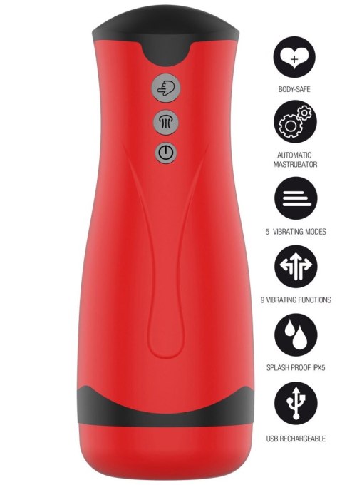Super Suction Masturbator Red Super Suction Masturbator Red