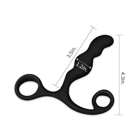 Ultimate Silicone P spot Teaser Black Ultimate Silicone P spot Teaser Black