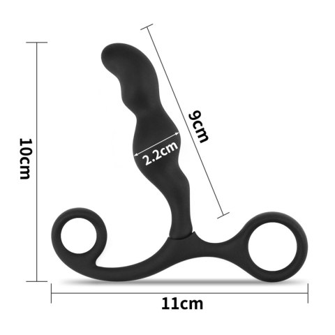 Ultimate Silicone P spot Teaser Black Ultimate Silicone P spot Teaser Black