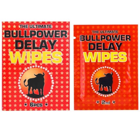 Bull Power Delay Wipes Sachets Bull Power Delay Wipes Sachets