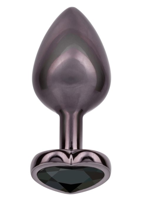 Diamond Heart Plug Large Black Diamond Heart Plug Large Black
