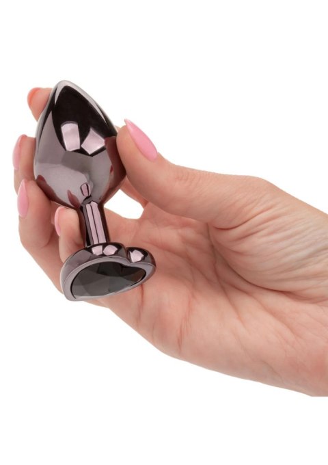 Diamond Heart Plug Large Black Diamond Heart Plug Large Black