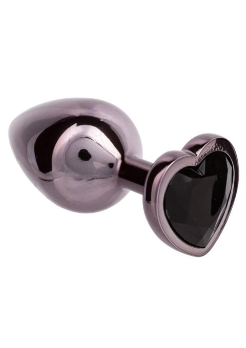 Diamond Heart Plug Large Black Diamond Heart Plug Large Black