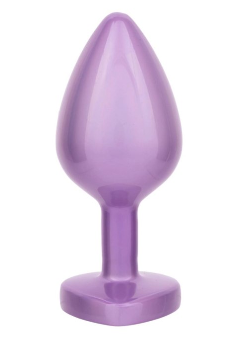 Diamond Heart Plug Large Purple Diamond Heart Plug Large Purple