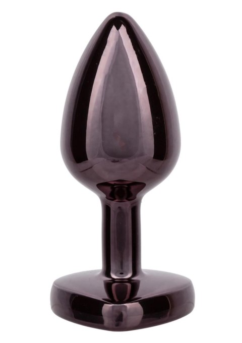 Diamond Heart Plug Small Black Diamond Heart Plug Small Black