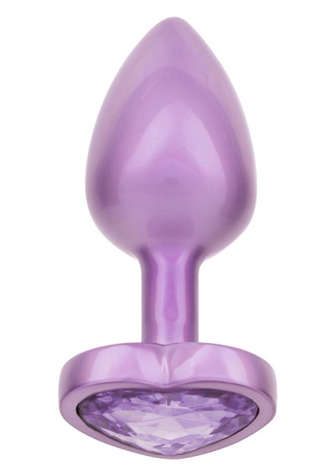 Diamond Heart Plug Small Purple Diamond Heart Plug Small Purple