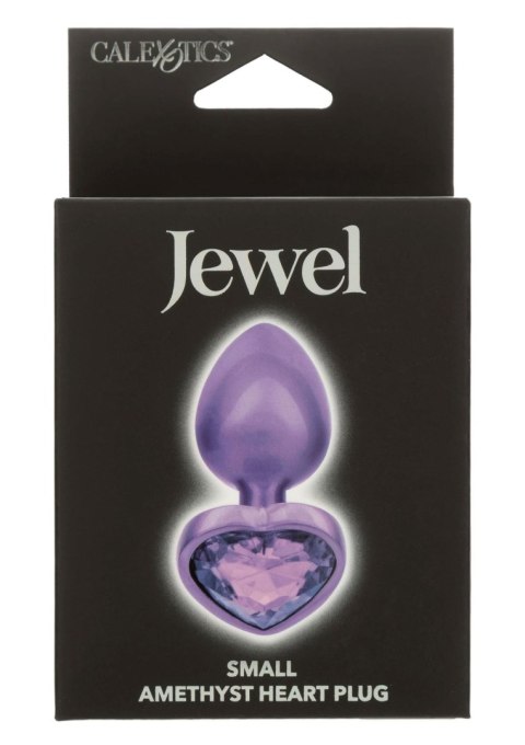 Diamond Heart Plug Small Purple Diamond Heart Plug Small Purple