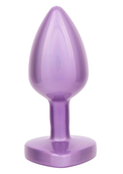 Diamond Heart Plug Small Purple Diamond Heart Plug Small Purple