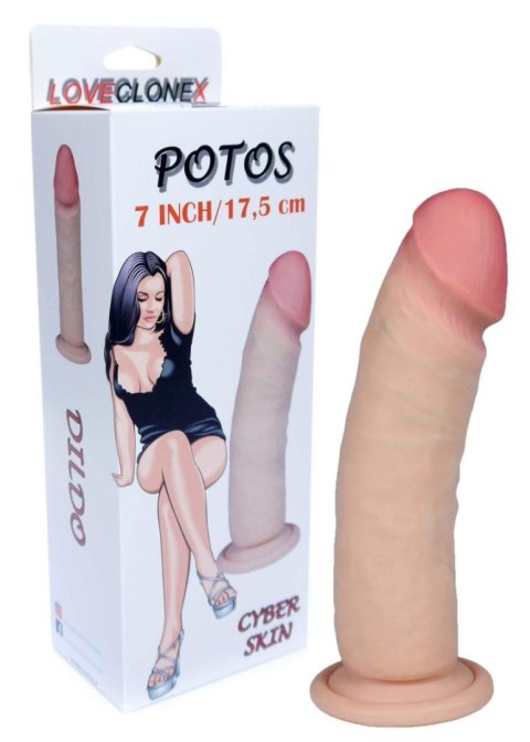 Dildo-POTOS-LOVECLONEX 7"" Dildo-POTOS-LOVECLONEX 7""
