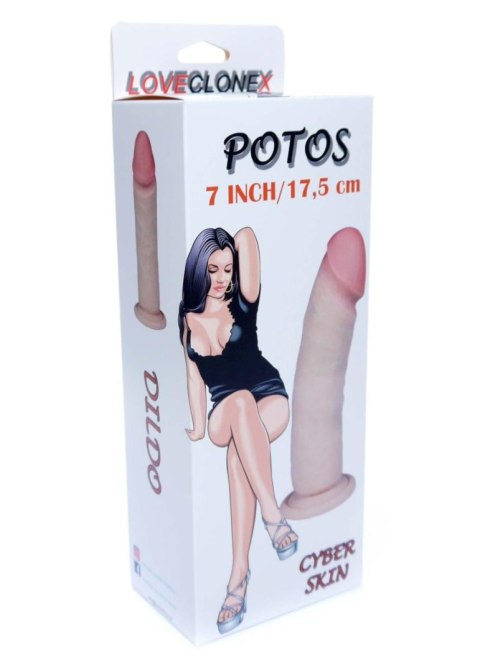 Dildo-POTOS-LOVECLONEX 7"" Dildo-POTOS-LOVECLONEX 7""