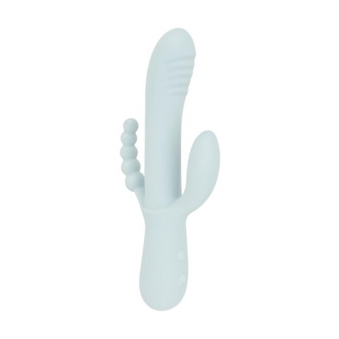 Good Vibes Only - Sage - Triple Stimulation Vibe - Blue Good Vibes Only - Sage - Triple Stimulation Vibe - Blue