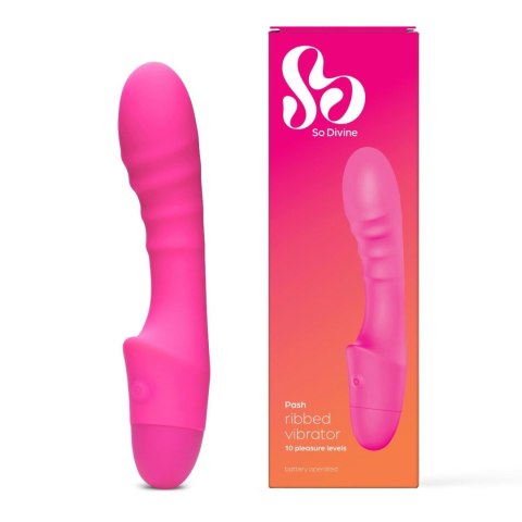 Pash Ribbed G-spot Vibrator Pash Ribbed G-spot Vibrator